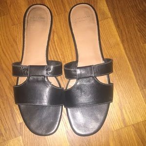 Cole Haan leather slides